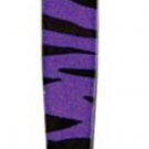 ZEBRA ANIMAL Print Safari  SLANT TWEEZER STAINLESS STEEL -- Purple