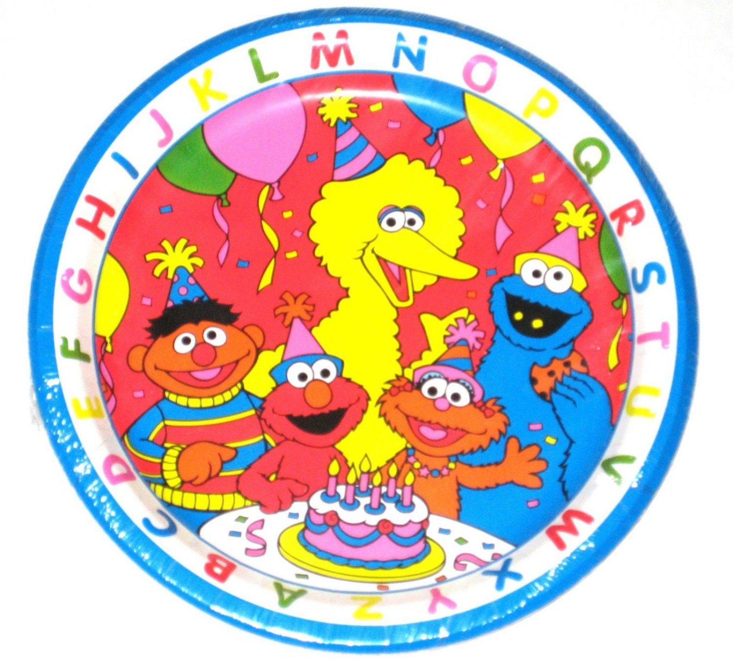 Sesame Street and Friends ABC Party Lunch Plates and Napkin Set