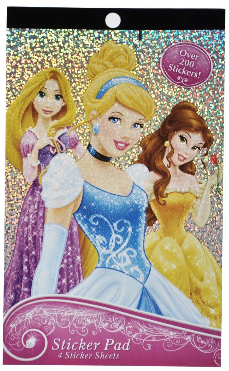 Disney Princess Sticker Pad Over 200 Stickers