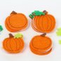 Fun Self Adhesive Dimensional Felt Falling Leaves and Pumpkins Stickers (72 pcs)