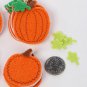 Fun Self Adhesive Dimensional Felt Falling Leaves and Pumpkins Stickers (72 pcs)
