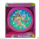 DORA THE EXPLORER BOOTS DECOR KIDS ROOM 10" ROUND WALL CLOCK Pink