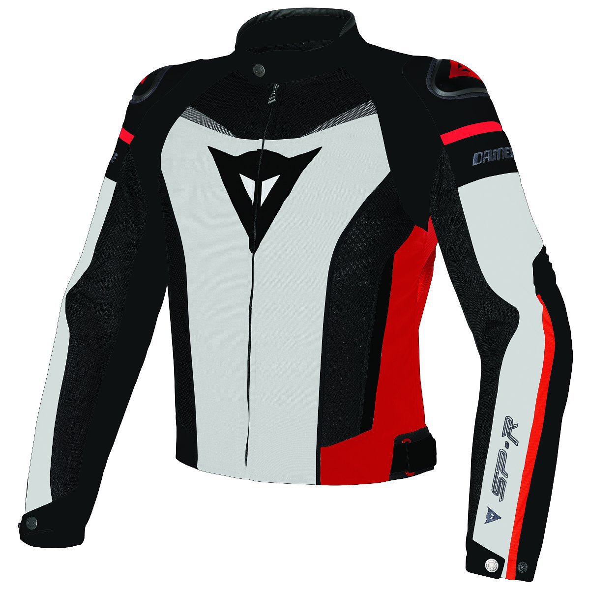 Dainese Jacket Super Speed Textile Cordura White/Red