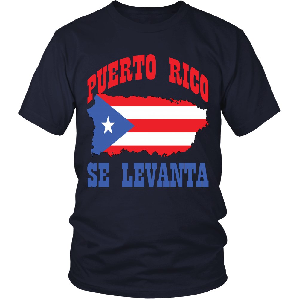 Puerto rico se levanta Unisex Men's and Women's - T-Shirt