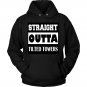 Straight Outta Tilted Towers Anarchy Sweatshirt Fortnite Hoodie Unisex Gaming