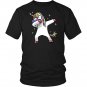 Dab Hip Hop Shirt Funny Magic Dabbing Unicorn Meme Men Women Unisex Shirt