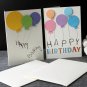 Handmade birthday card | 2 cards set Unique 3D Handcrafted Birthday Cards gift