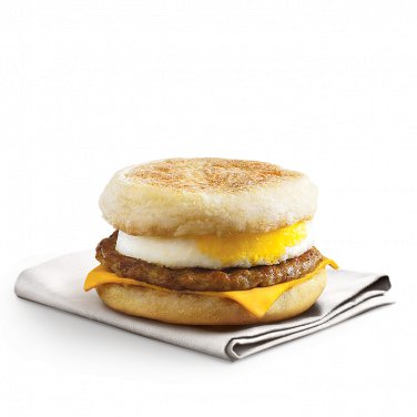 Sausage McMuffin&acirc;�&cent; with Egg