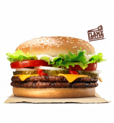 Double WHOPPER&Acirc;&reg; with Cheese