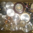 BIG LOT of BAROMETERS, THERMOMETERS, LEVELS, CAMERA LENS' and... ABOUT 15 LBS,