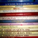 QUILTING and CRAFT BOOKS - LOT OF QTY 14