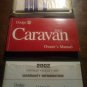 DODGE CARAVAN - 2002 - OWNER'S MANUAL