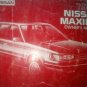 NISSAN MAXIMA 1986 - OWNER'S MANUAL