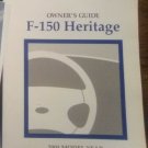 FORD F-150 HERITAGE - 2004 - OWNER'S GUIDE