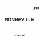 PONTIAC BONNEVILLE - 2005 - OWNER'S MANUAL