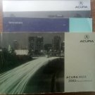 ACURA MDX - 2002 - OWNER'S MANUAL