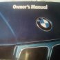 BMW 525i 535i M5 - 1989/1990 - OWNER'S MANUAL