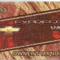 CHEVROLET - EXPRESS VAN - 1998 - OWNER'S MANUAL