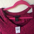 Black And Pink Sweater 12W