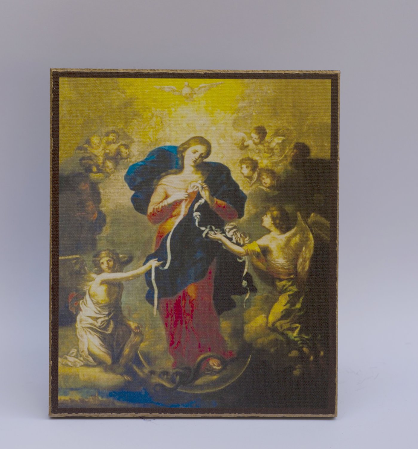 Mary, Undoer of Knots, Painting by Johann Georg Schmidtner, print ...