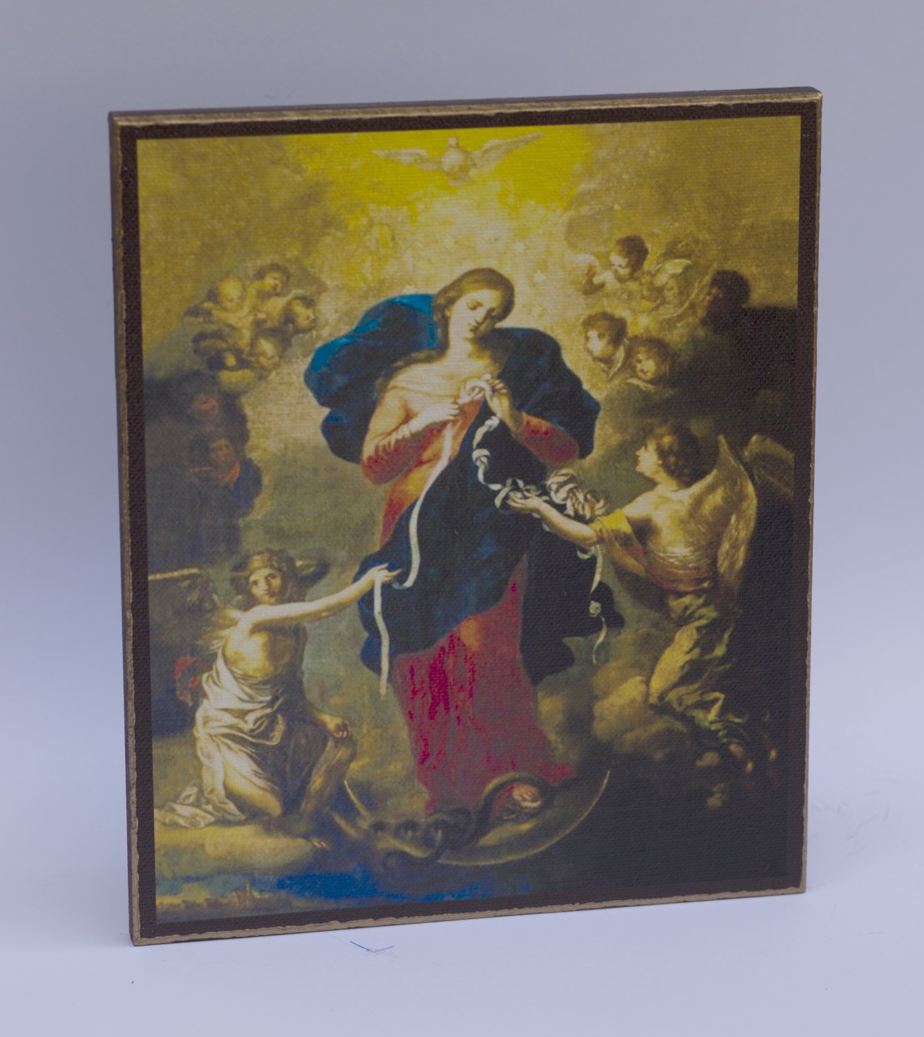 Mary, Undoer of Knots, Painting by Johann Georg Schmidtner, print ...