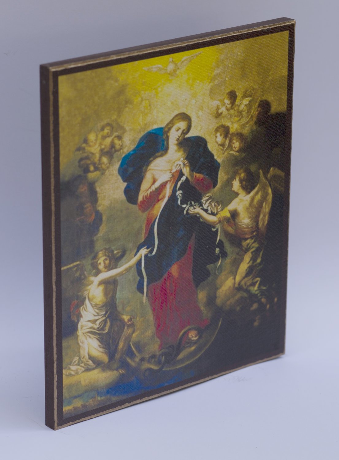 Mary, Undoer of Knots, Painting by Johann Georg Schmidtner, print ...