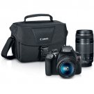 Canon EOS Rebel T6 DSLR Camera with 18-55mm and 75-300mm Lenses Kit Price 110usd