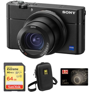 Sony Cyber-shot DSC-RX100 V Digital Camera with Free Accessory Kit  Price 250usd