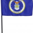 Air Force (Seal) - 4"X6" Stick Flag