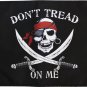 Don"t Tread on Me Pirate - 12"X18" Nylon Flag (Swords)