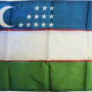 Uzbekistan - 12"X18" Nylon Flag
