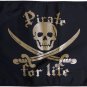 Pirate for Life (Gold) - 12"X18" Nylon Flag