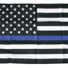 Thin Blue Line - 12"X18" Nylon Flag