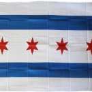 Chicago - 3"X5" Polyester Flag