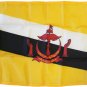 Brunei - 12"X18" Nylon Flag