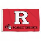 Rutgers University - 3" x 5" Polyester Flag
