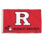 Rutgers University - 3" x 5" Polyester Flag