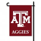 Texas A & M - 13""x18"" 2-Sided Garden Banner