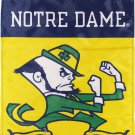 Notre Dame - 13"x18" 2-Sided Garden Banner
