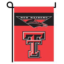 Texas Tech - 13""x18"" 2-Sided Garden Banner