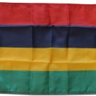 Mauritius - 12""X18"" Nylon Flag