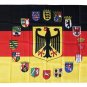 Germany (16 States) - 3"X5" Polyester Flag