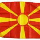 Macedonia - 12""X18"" Nylon Flag