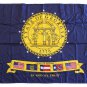 Georgia - 2"X3" Nylon Flag (2001-2003)