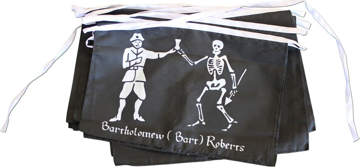 25" Pirate String Banner (Historic)