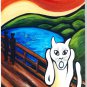 The Kitty Scream Toland Art Banner