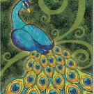 Pretty Peacock Toland Art Banner