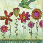 Groovy Blooms Toland Art Banner