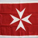 Malta - 12""X18"" Nylon Flag (Red Ensign)