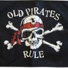 Old Pirates Rule - 12"X18" Pirate Flag